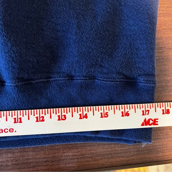 VTG North Carolina UNC Tar Heels Embroidered Floral Sweatshirt Large USA - Picture 12 of 13